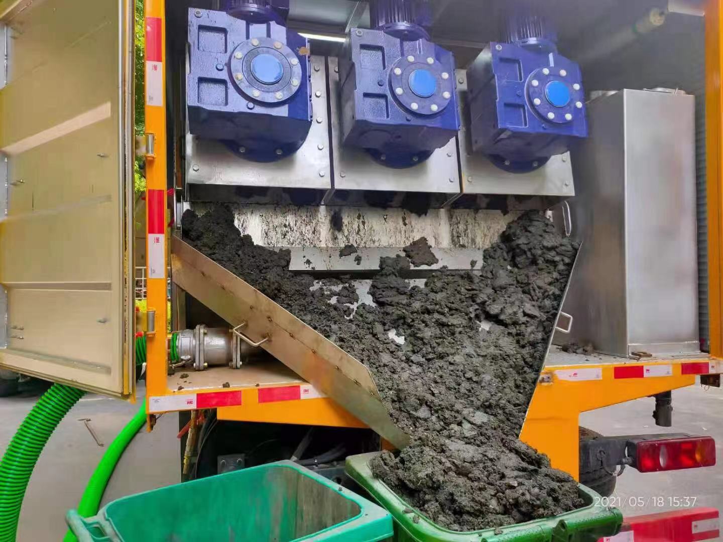 双江化粪池清掏城市维护站-泥浆净化干湿分离处理